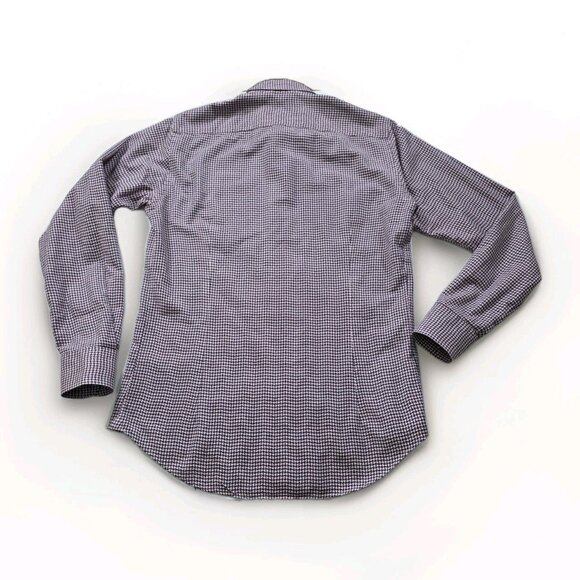 Etro Shirt Men 38 Multicolor Slim Fit LS Collar Cotton Italy Preppy Office Party - Picture 14 of 16